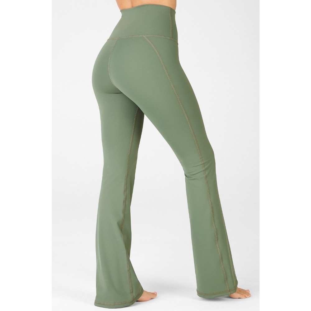 Fabletics Ultra High-Waisted PureLuxe Pant Safari Green